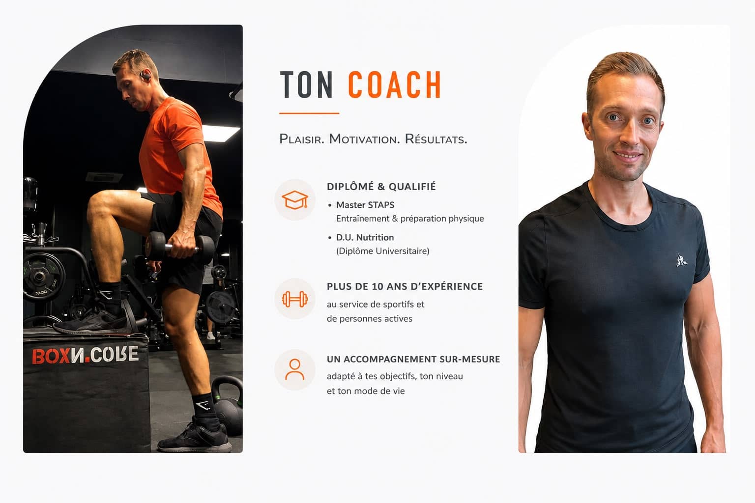 Mathieu Perez, coach sportif à Cannes et Mandelieu