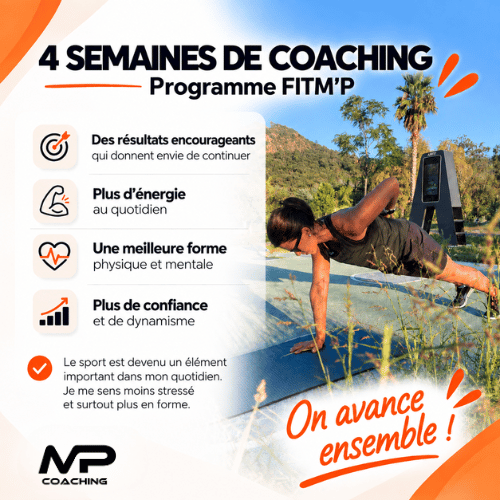 Résultats après 4 semaines de coaching FitM’P Résultats après 4 semaines de coaching FitM’P : plus d’énergie, meilleure forme et confiance